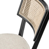 Bough Wood Dining Chair in Black Beige