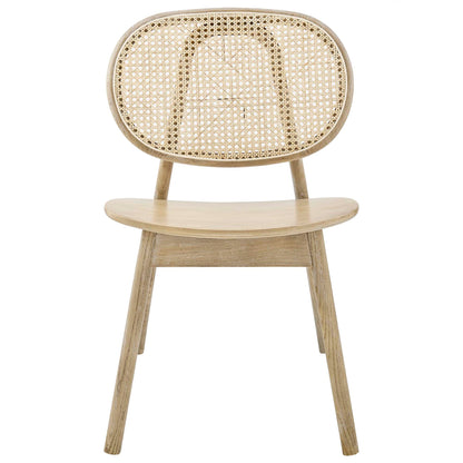 Malina Wood Dining Side Chair by Furniture For America