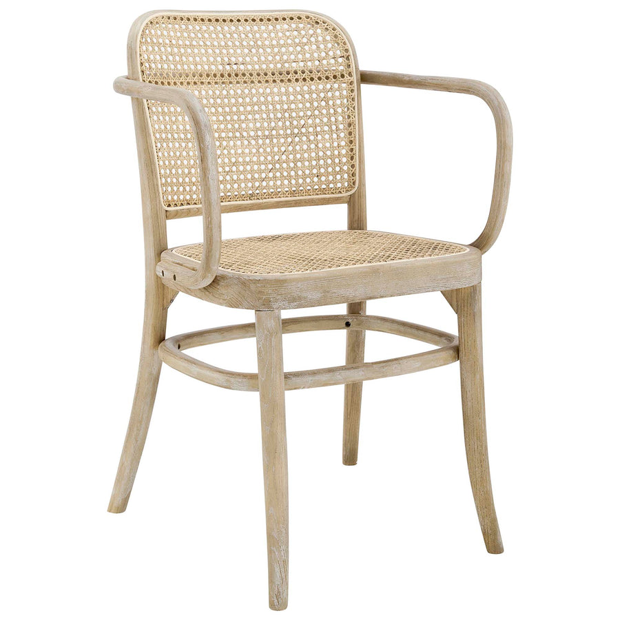 Malvasia Wood Dining Chair in Gray