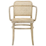 Malvasia Wood Dining Chair in Gray