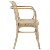 Malvasia Wood Dining Chair in Gray