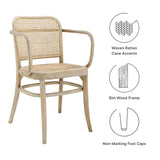 Malvasia Wood Dining Chair in Gray