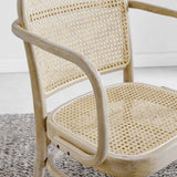 Malvasia Wood Dining Chair in Gray