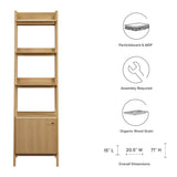 Finch 21" Bookshelf in Oak