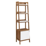 Finch 21" Bookshelf in Walnut White