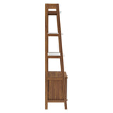 Finch 21" Bookshelf in Walnut White