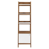 Finch 21" Bookshelf in Walnut White