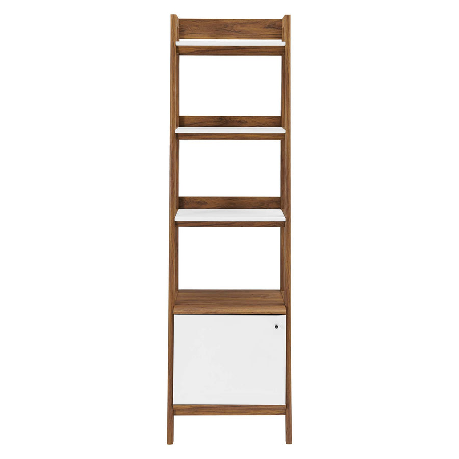 Finch 21" Bookshelf in Walnut White