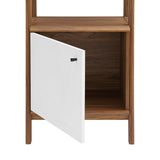 Finch 21" Bookshelf in Walnut White