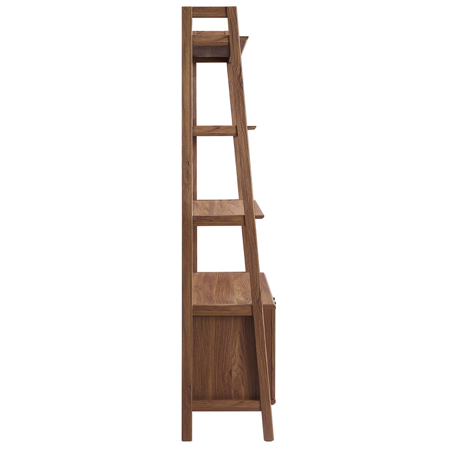 Finch 33" Bookshelf in Walnut