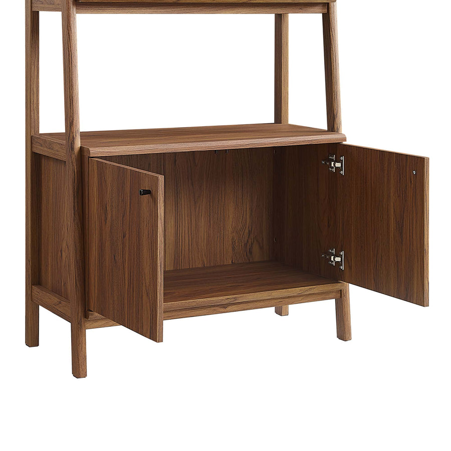 Finch 33" Bookshelf in Walnut