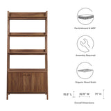Finch 33" Bookshelf in Walnut
