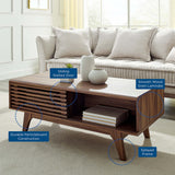 Vera Coffee Table in Walnut