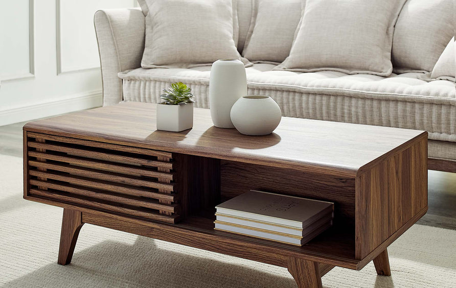 Vera Coffee Table in Walnut