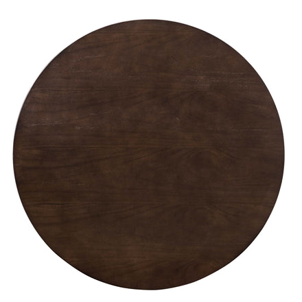 Verne 35" Dining Table in Gold Cherry Walnut