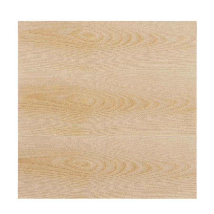 Theo 24" Square Dining Table in Gold Natural