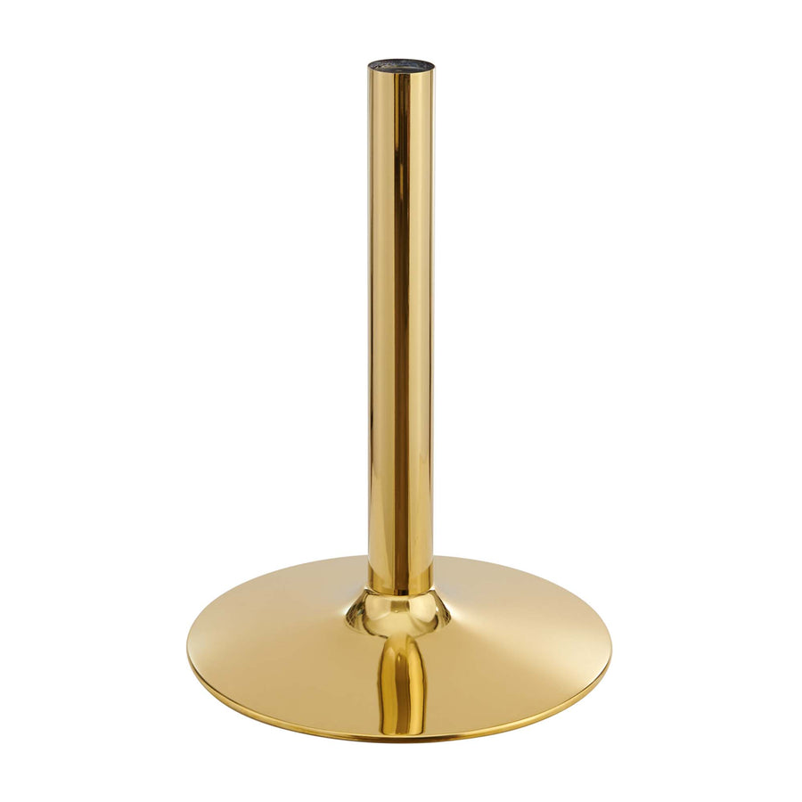 Theo 24" Square Dining Table in Gold Natural