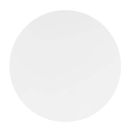 Verne 40" Dining Table in Gold White