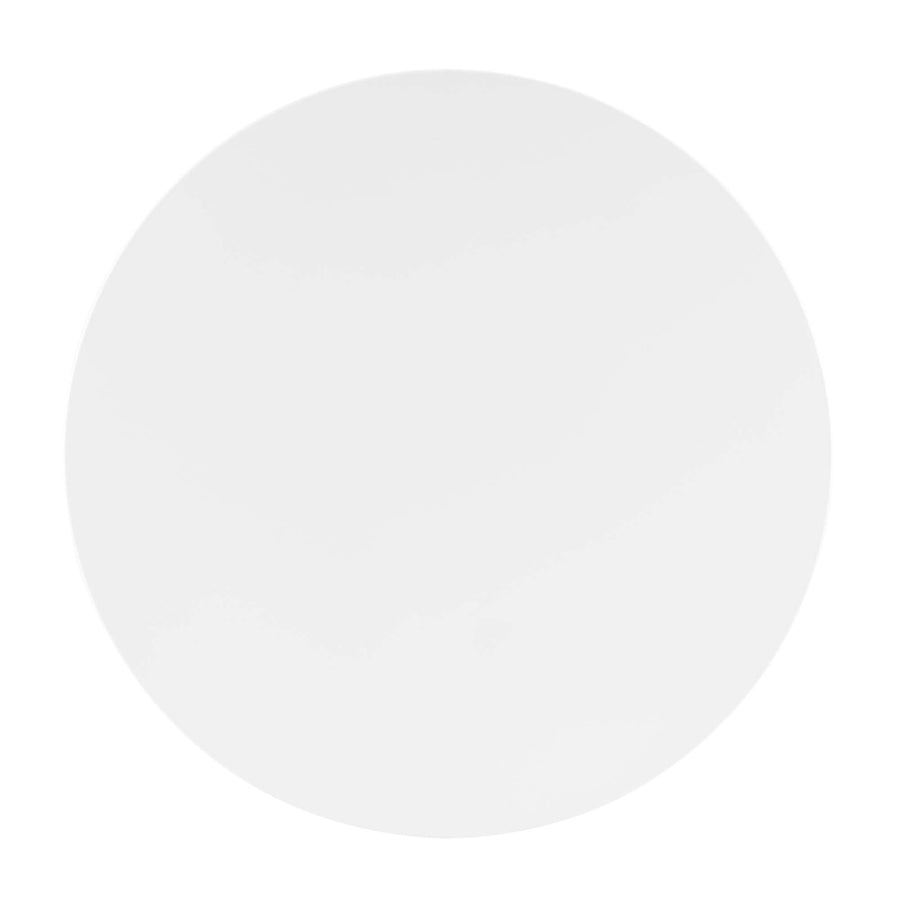 Theo 40" Dining Table in Gold White