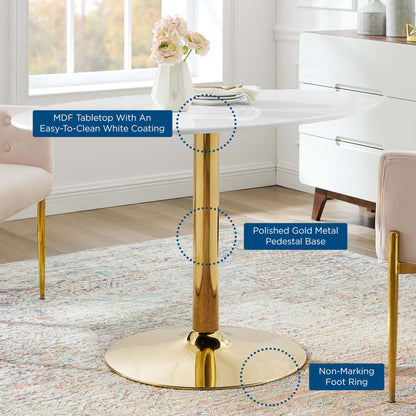 Verne 48" Oval Dining Table by Furniture For America