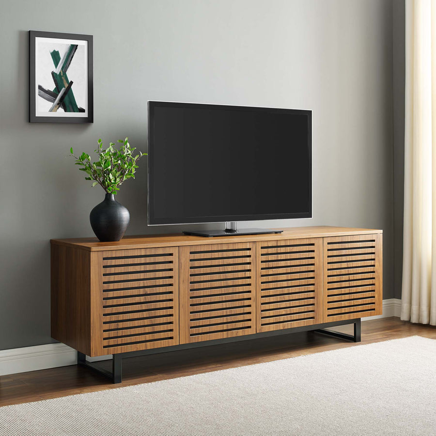 Geiranger 73" TV Stand in Walnut