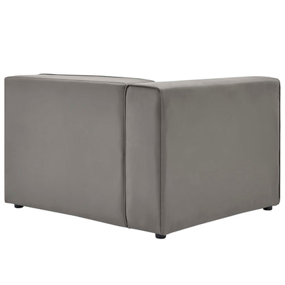 Mingle 4-Piece Vegan Leather Sectional Sofa by Furniture for America