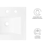 Calla 18" Bathroom Sink in White