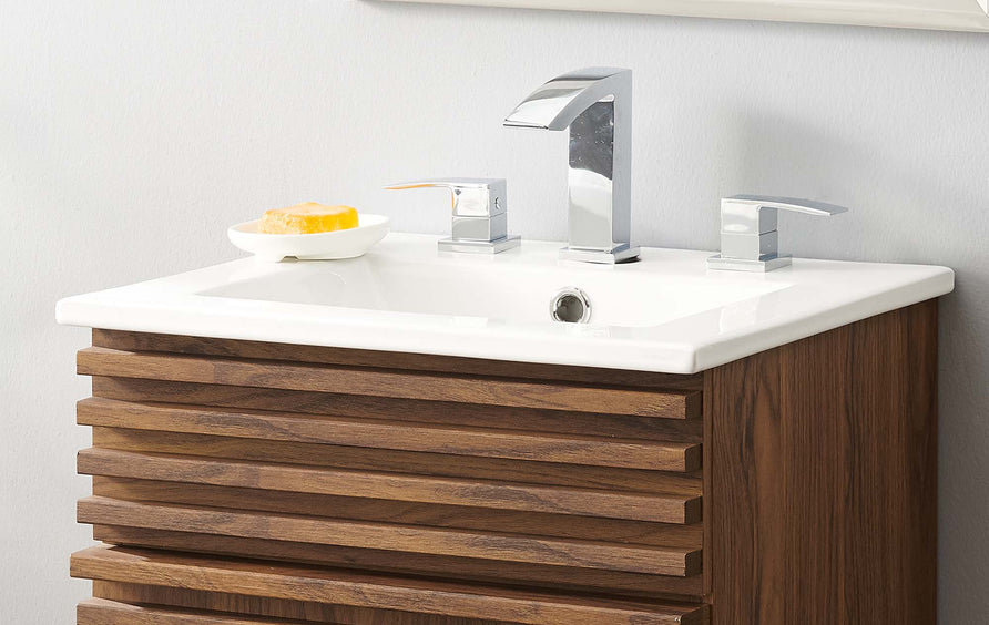 Calla 18" Bathroom Sink in White