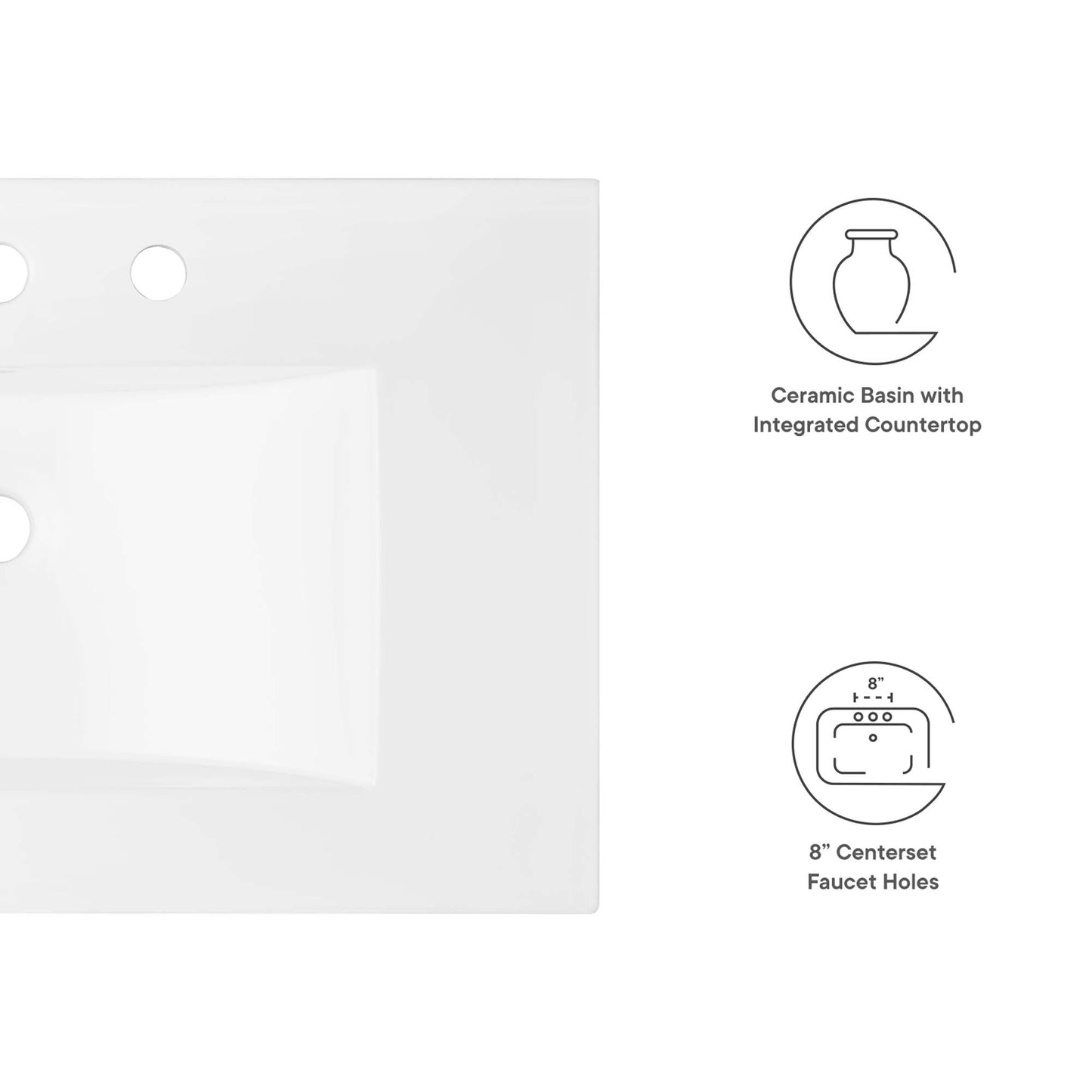 Cayman 30" Bathroom Sink by Furniture For America