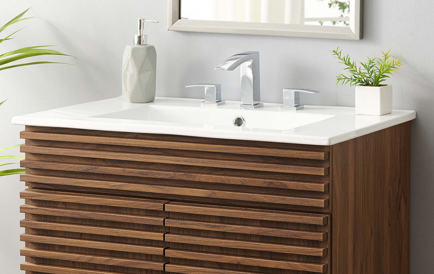 Calla 30" Bathroom Sink in White