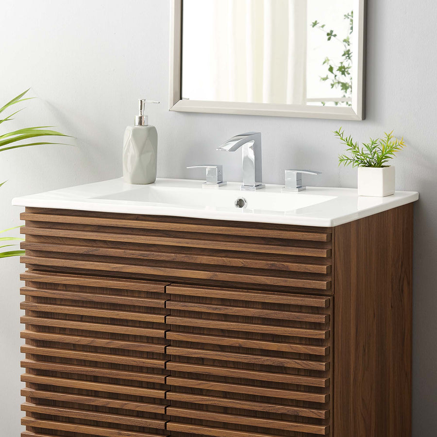 Calla 30" Bathroom Sink in White
