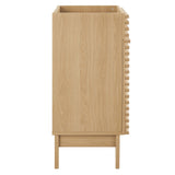 Vera 18" Bathroom Vanity Cabinet (Sink Basin Not Included) in Oak