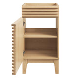 Vera 18" Bathroom Vanity Cabinet (Sink Basin Not Included) in Oak