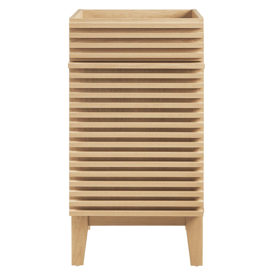 Vera 18" Bathroom Vanity Cabinet (Sink Basin Not Included) in Oak