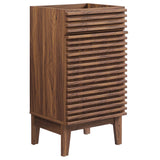 Vera 18" Bathroom Vanity Cabinet (Sink Basin Not Included) in Walnut
