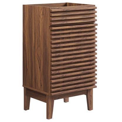 Render 18" Bathroom Vanity Cabinet (Sink Basin Not Included) by Furniture For America