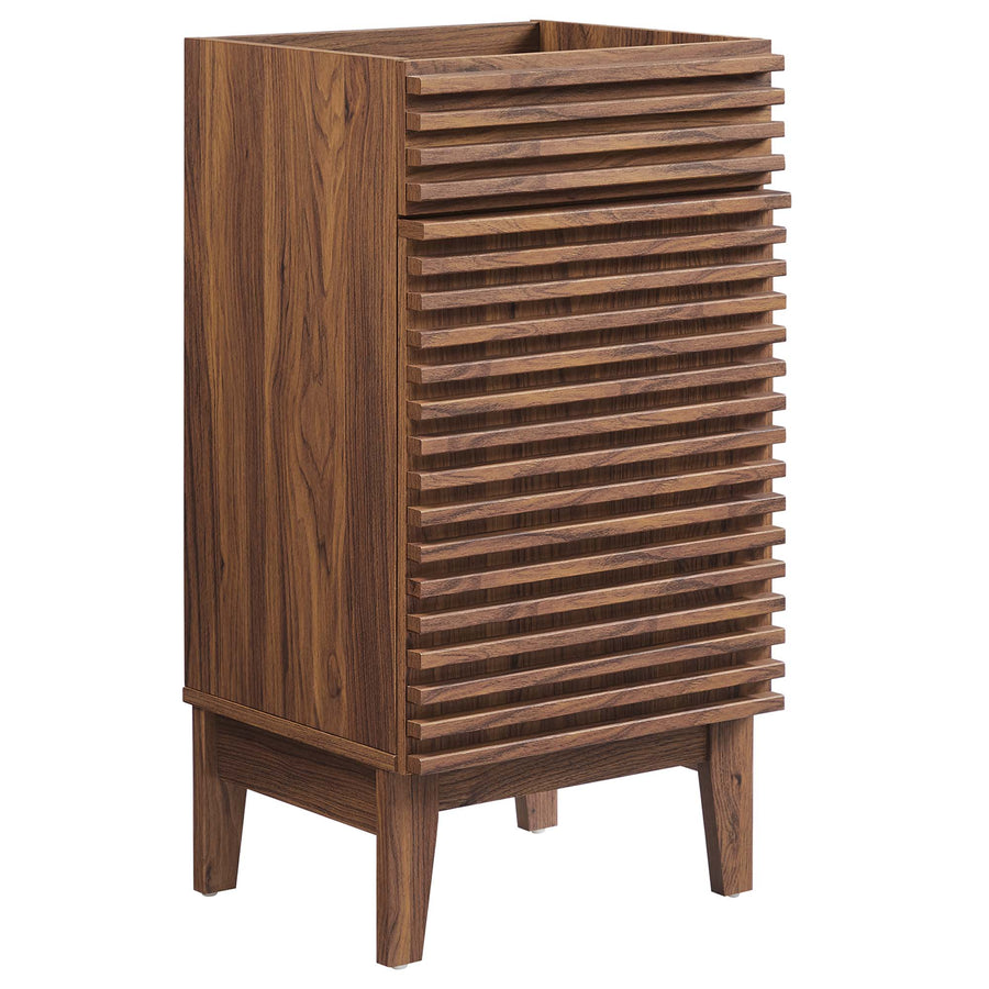 Vera 18" Bathroom Vanity Cabinet (Sink Basin Not Included) in Walnut