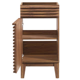 Vera 18" Bathroom Vanity Cabinet (Sink Basin Not Included) in Walnut