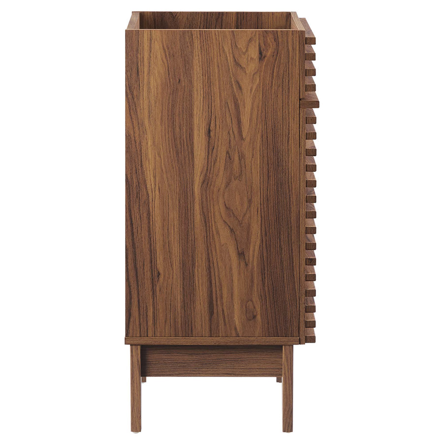 Vera 18" Bathroom Vanity Cabinet (Sink Basin Not Included) in Walnut