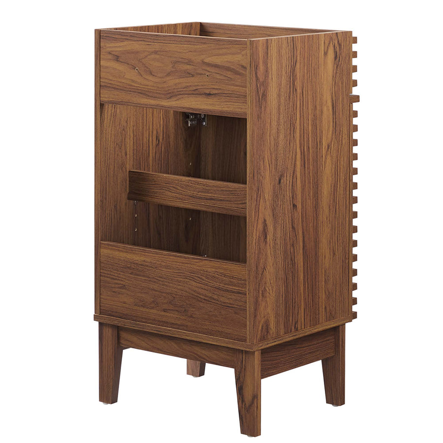 Vera 18" Bathroom Vanity Cabinet (Sink Basin Not Included) in Walnut