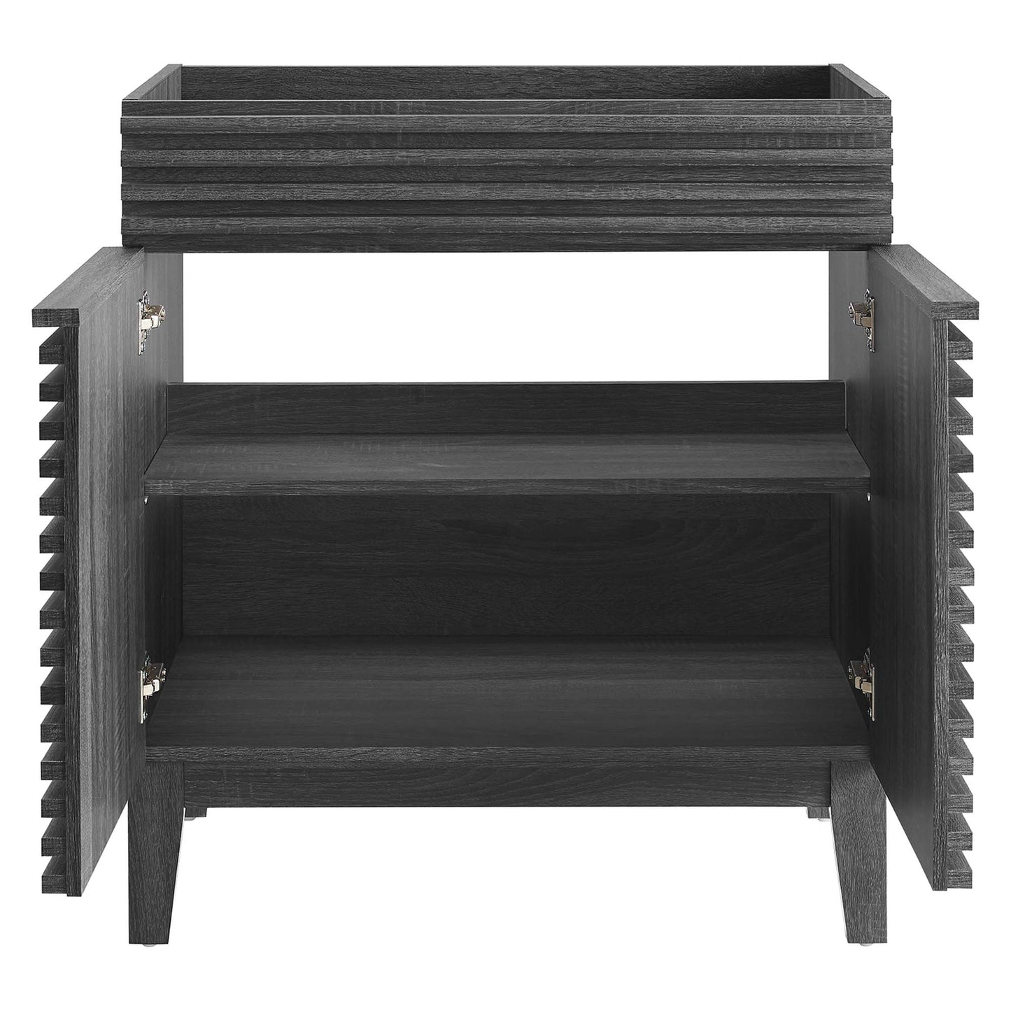 Render 30" Bathroom Vanity Cabinet (Sink Basin Not Included) by Furniture For America