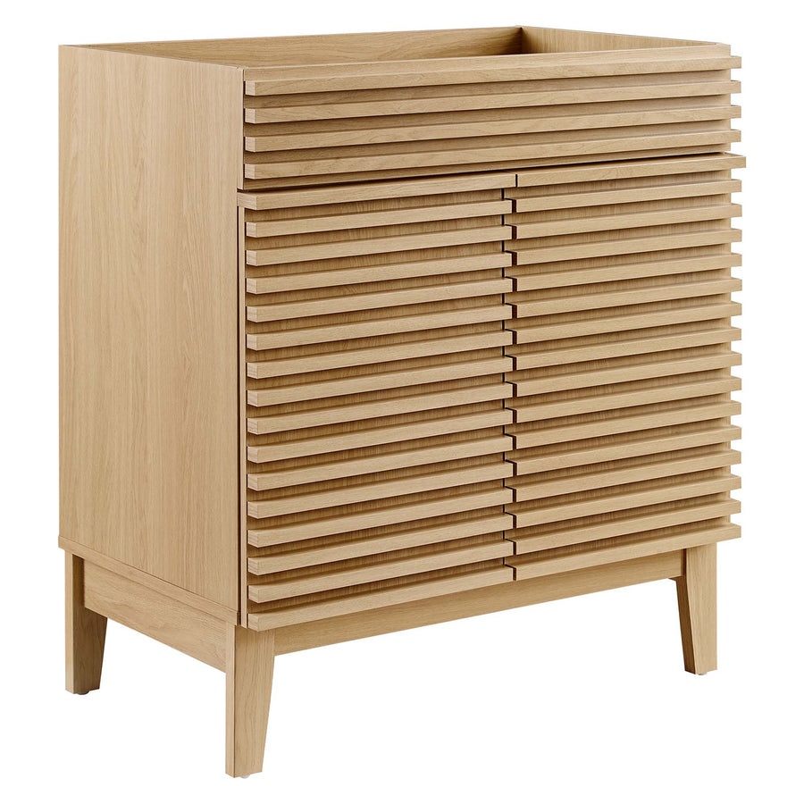 Vera 30" Bathroom Vanity Cabinet (Sink Basin Not Included) in Oak