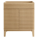 Vera 30" Bathroom Vanity Cabinet (Sink Basin Not Included) in Oak