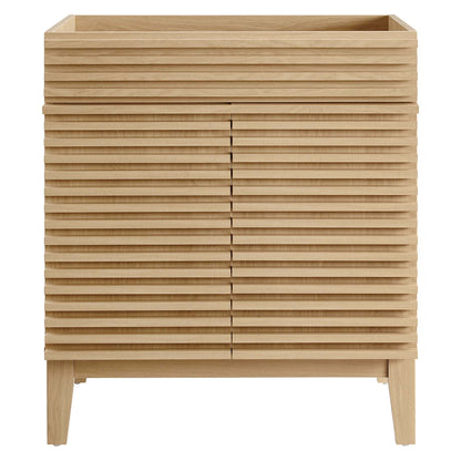 Render 30" Bathroom Vanity Cabinet (Sink Basin Not Included) by Furniture For America