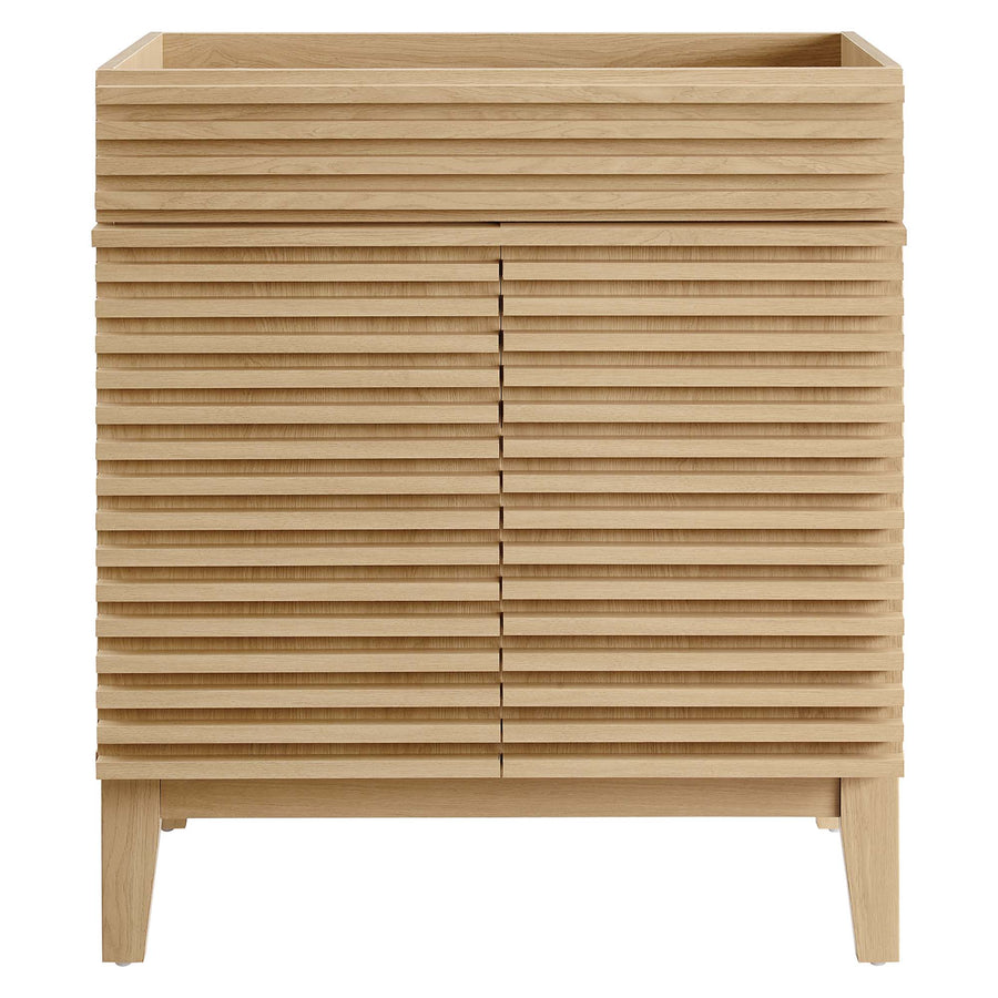 Vera 30" Bathroom Vanity Cabinet (Sink Basin Not Included) in Oak