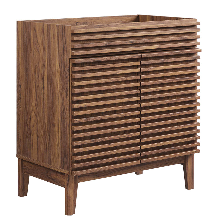 Vera 30" Bathroom Vanity Cabinet (Sink Basin Not Included) in Walnut