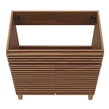 Render 30" Bathroom Vanity Cabinet (Sink Basin Not Included) by Furniture For America