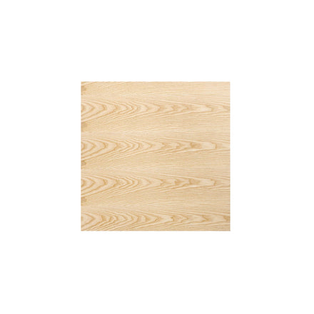 Lippa 24" Square Wood Dining Table in Black Natural