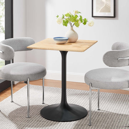 Lippa 24" Square Wood Dining Table by Furniture For America