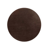 Lumen 36" Round Wood Coffee Table in Black Cherry Walnut